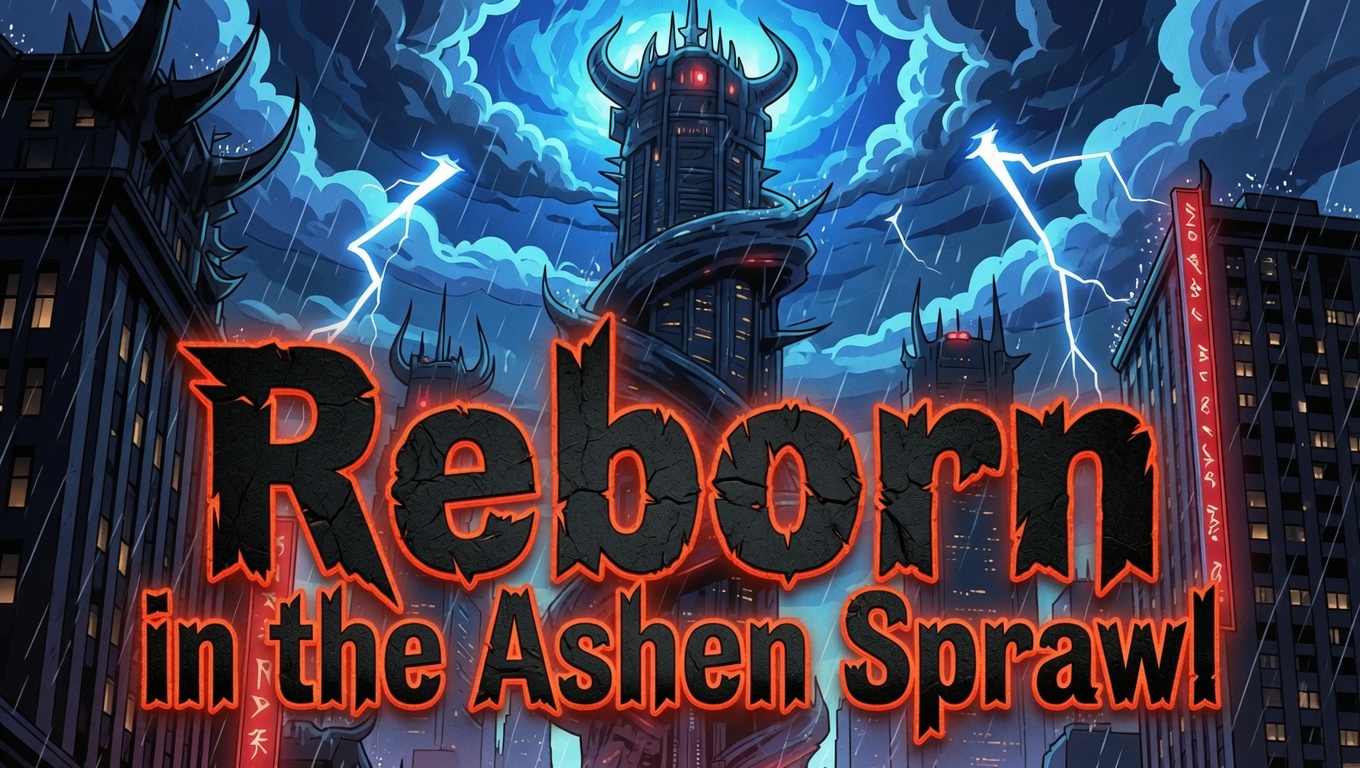 Reborn In The Ashen Sprawl book cover